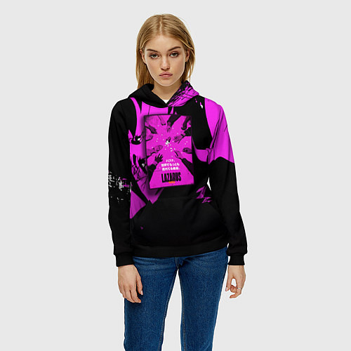 Женская толстовка Лазарь: Лекарство / 3D-Черный – фото 3