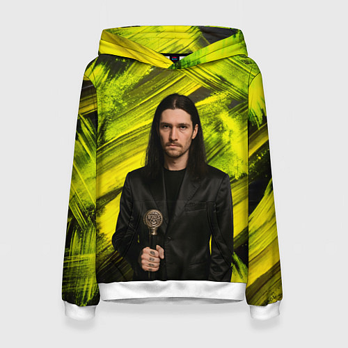 Женская толстовка Bones держит трость / 3D-Белый – фото 1