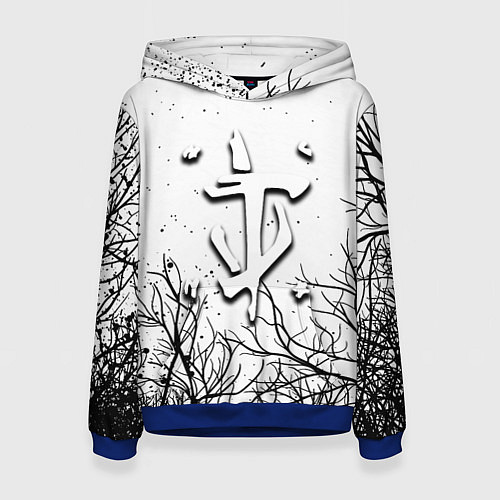 Женская толстовка Doom dark age / 3D-Синий – фото 1