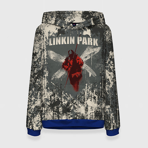 Женская толстовка Linkin Park - Hybrid Theory / 3D-Синий – фото 1