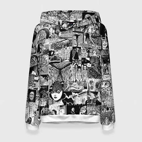 Женская толстовка Horror World of Junji Ito / 3D-Белый – фото 1