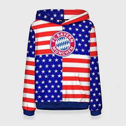 Женская толстовка Бавария Мюнхен сша паттерн