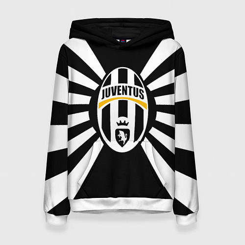Женская толстовка Ювентус линии / 3D-Белый – фото 1