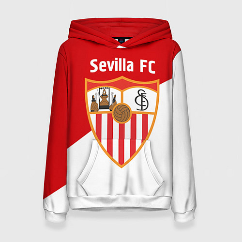 Женская толстовка Sevilla FC / 3D-Белый – фото 1