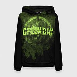 Толстовка-худи женская Green Day: Acid Voltage, цвет: 3D-черный