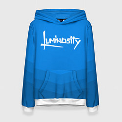 Толстовка-худи женская Luminosity Uniform, цвет: 3D-белый