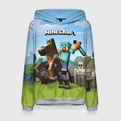 Женская толстовка Minecraft Rider