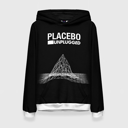Женская толстовка Placebo: Unplugged / 3D-Белый – фото 1
