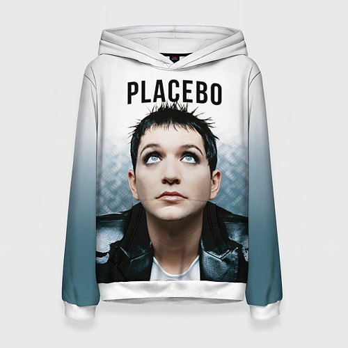 Женская толстовка Placebo: Brian Molko / 3D-Белый – фото 1