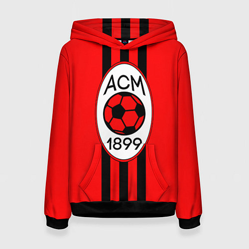 Женская толстовка ACM Milan 1899 / 3D-Черный – фото 1