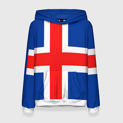 Женская толстовка Исландия