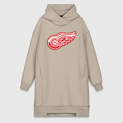 Женская толстовка-платье Detroit Red Wings