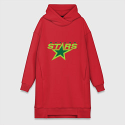 Женское худи-платье Dallas Stars, цвет: красный