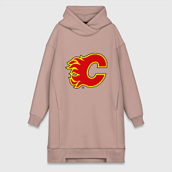 Женская толстовка-платье Calgary Flames