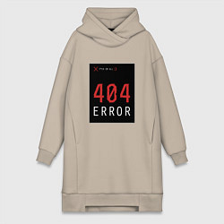 Женская толстовка-платье 404 Error