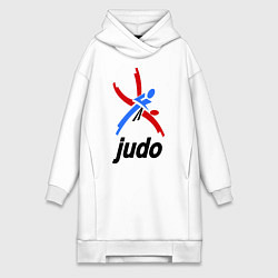 Женская толстовка-платье Judo Emblem