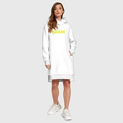 Женское худи-платье Skam, цвет: белый — фото 2