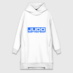 Женская толстовка-платье Judo: More than sport