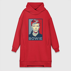 Женская толстовка-платье Bowie Poster