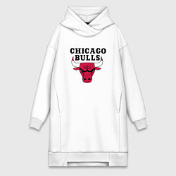 Женская толстовка-платье Chicago Bulls