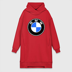 Женская толстовка-платье Logo BMW