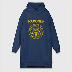 Женская толстовка-платье Ramones
