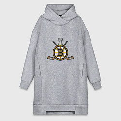 Женская толстовка-платье Boston Bruins Hockey