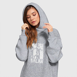 Женское худи-платье Salah 11, цвет: меланж — фото 2