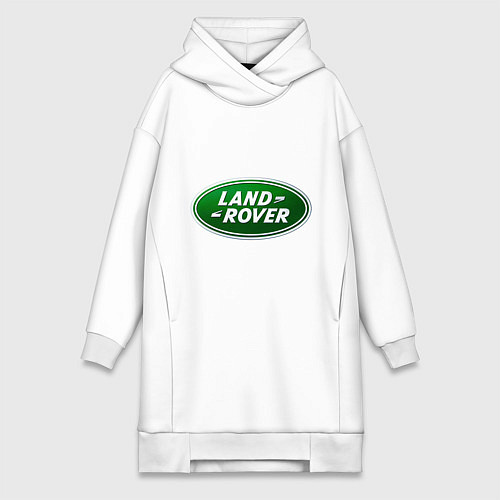 Женская толстовка-платье Logo Land Rover / Белый – фото 1