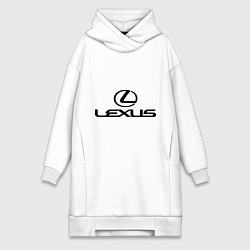 Женская толстовка-платье Lexus logo