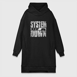 Женская толстовка-платье System of a Down