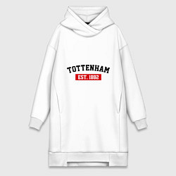 Женская толстовка-платье FC Tottenham Est. 1882