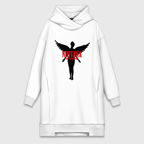 Женская толстовка-платье Nirvana: In Utero / Белый – фото 1