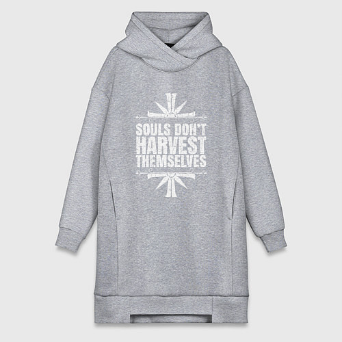 Женская толстовка-платье Harvest Themselves / Меланж – фото 1