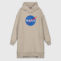 Женская толстовка-платье NASA: Masa