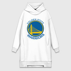 Женская толстовка-платье Golden state Warriors