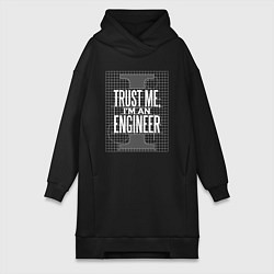 Женская толстовка-платье I'm an Engineer