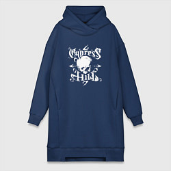 Женское худи-платье Cypress Hill, цвет: тёмно-синий