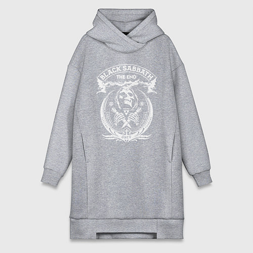Женская толстовка-платье Black Sabbath: The End / Меланж – фото 1