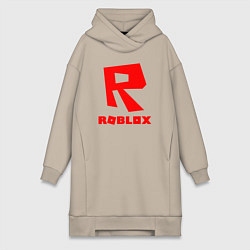 Женское худи-платье ROBLOX, цвет: миндальный