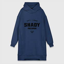 Женская толстовка-платье Shady records