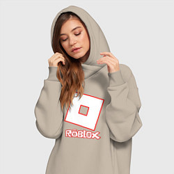 Женское худи-платье ROBLOX, цвет: миндальный — фото 2