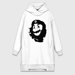 Женское худи-платье Che Mario, цвет: белый