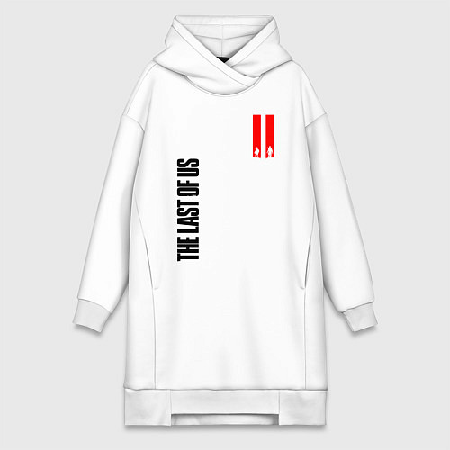 Женская толстовка-платье THE LAST OF US II / Белый – фото 1