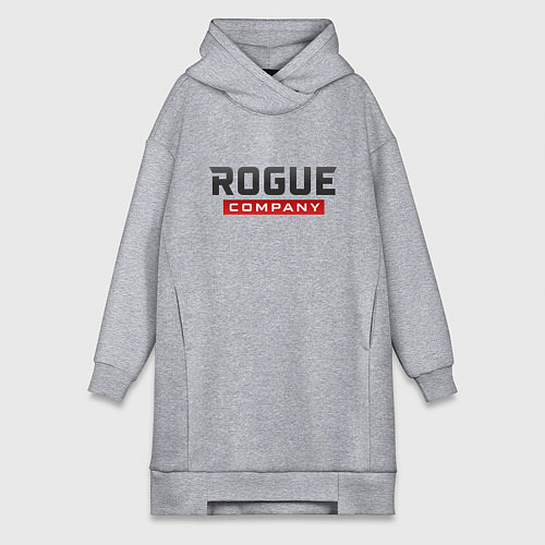 Женская толстовка-платье Rogue Company / Меланж – фото 1