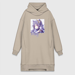 Женская толстовка-платье Genshin Impact