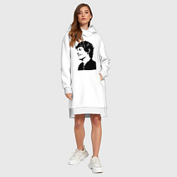 Женское худи-платье Эван Питерс, цвет: белый — фото 2