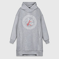 Женское худи-платье STRAY KIDS, цвет: меланж