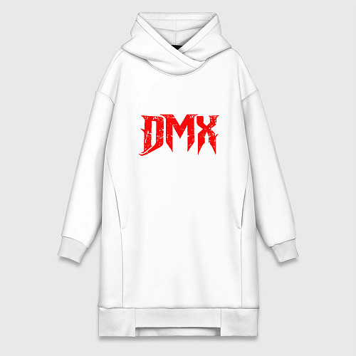 Женская толстовка-платье DMX Rap / Белый – фото 1