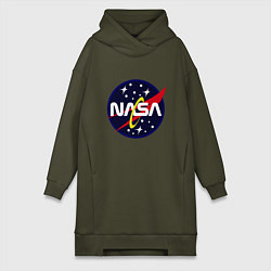 Женская толстовка-платье Space NASA